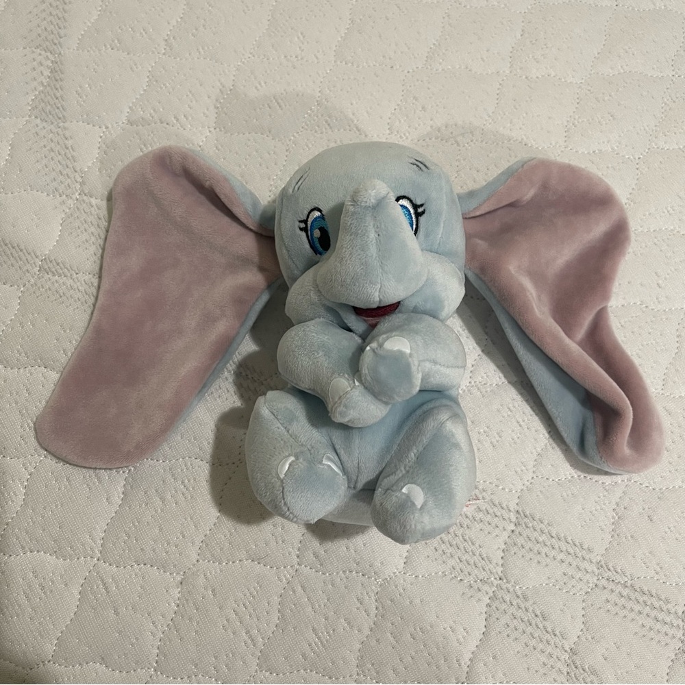 NWOT Adorable DUMBO, blue and pink plush toy